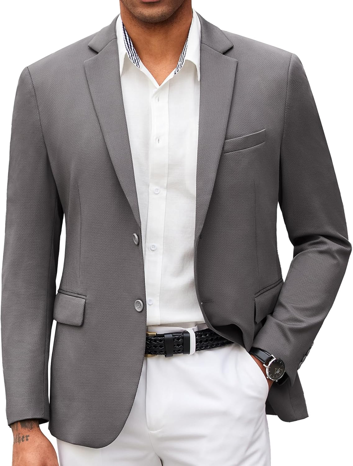 COOFANDY Mens Casual Blazer Slim Fit Jacket for Every Occasion