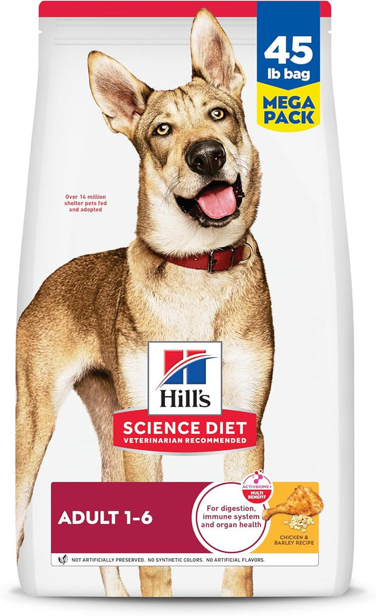 Hill's Science Diet Adult Premium Nutrition Dry Dog Food 45 lb