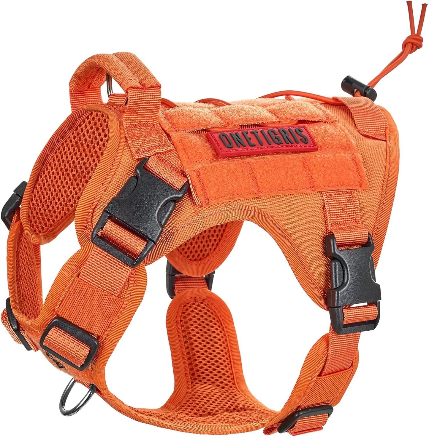 OneTigris Tactical Dog Harness Vest for No-Pull Training and Hiking