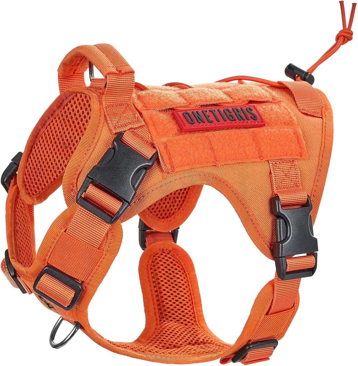OneTigris Tactical Dog Harness Vest for No-Pull Training and Hiking