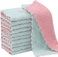 11Pack Kitchen Dish Cloths 10x6 in - Fast Drying Coral Velvet