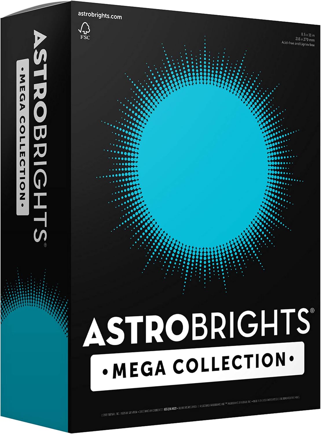 Bright Blue Astrobrights Paper: 625 Sheets, 24 lb - More Sheets!