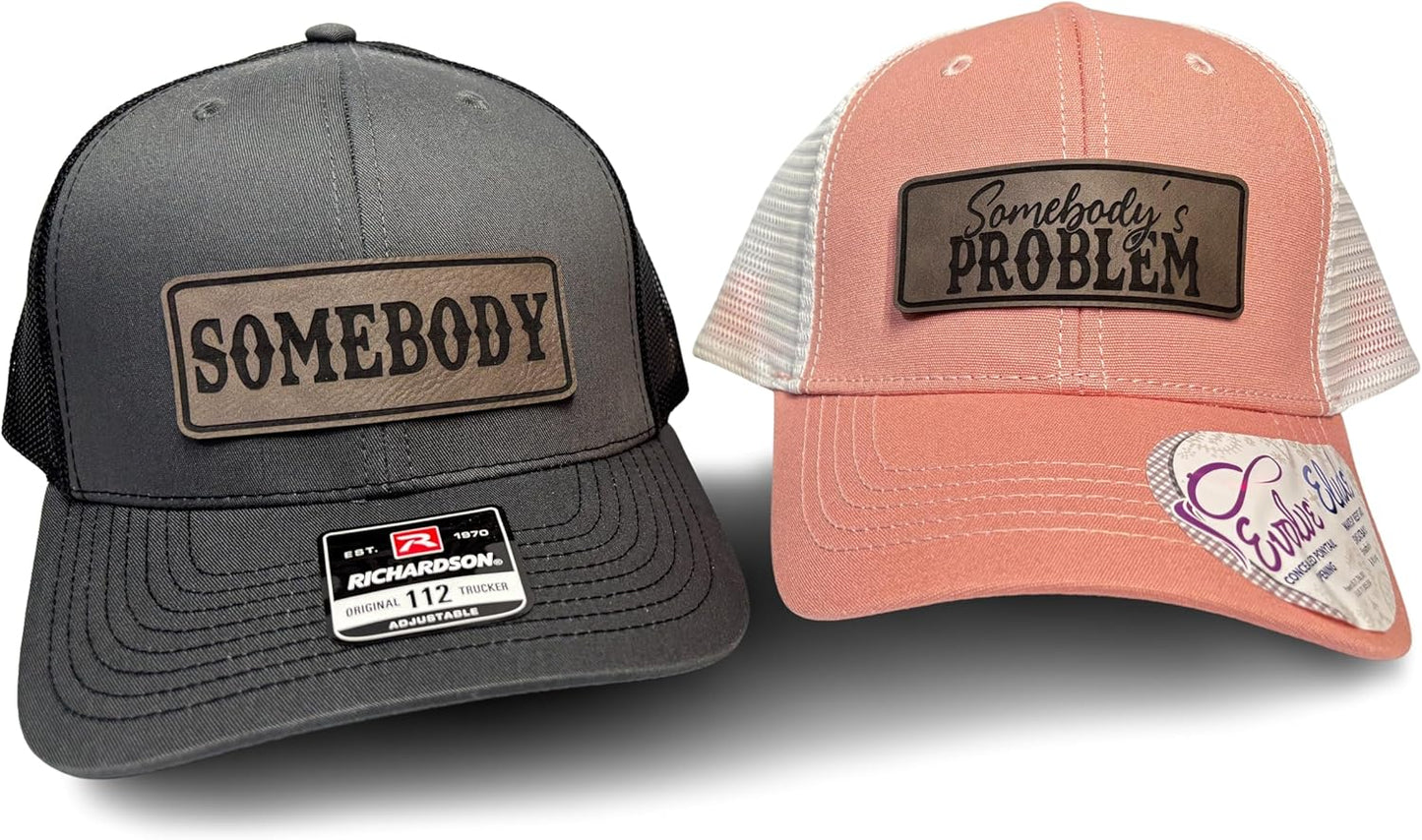 Somebody's Problem Vintage Trucker Hats for Men & Women