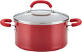 Rachael Ray Create Delicious Nonstick 6-Quart Stockpot - Durable Red