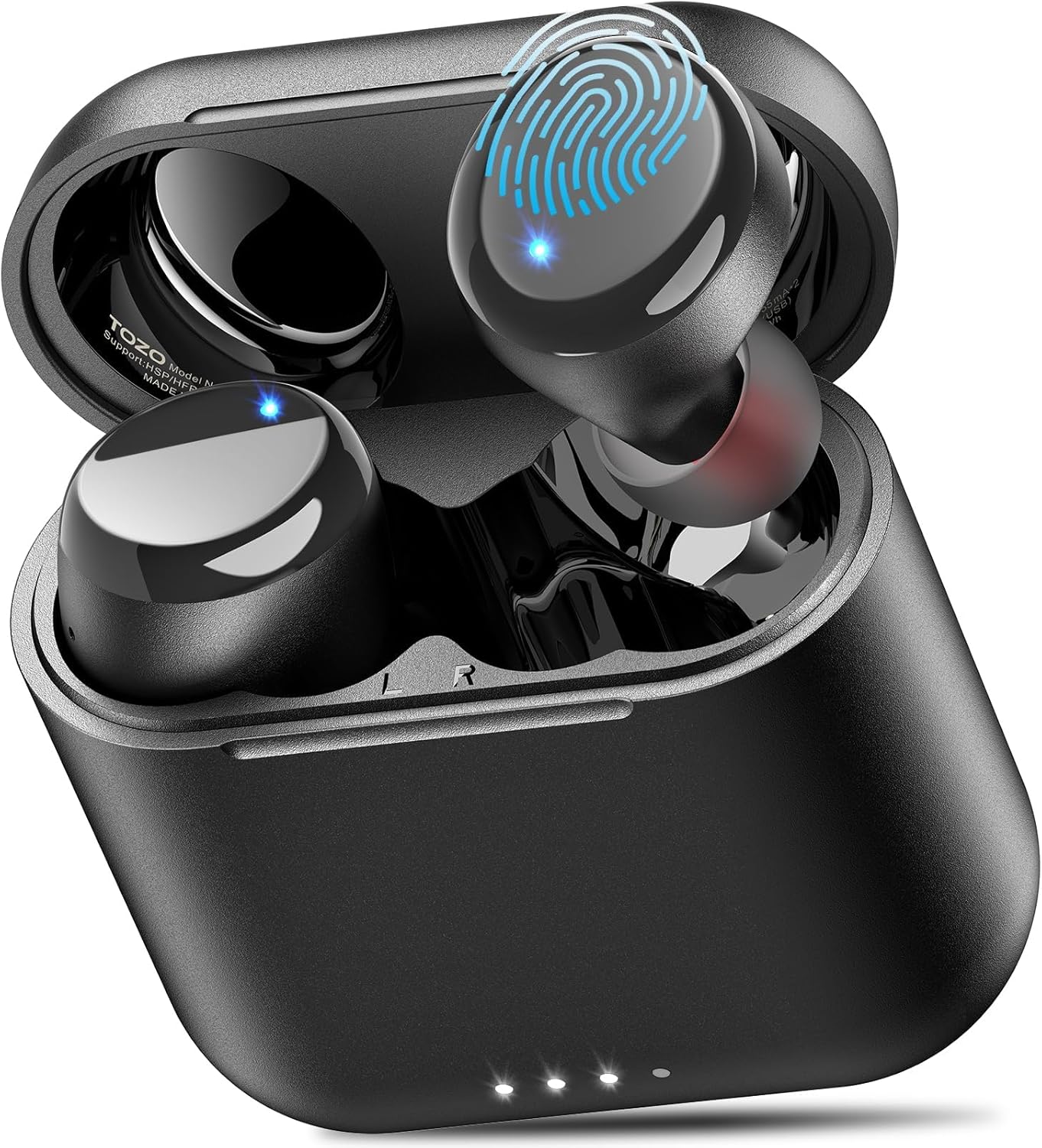 TOZO T6 Bluetooth Earbuds: 50Hrs Playtime & Wireless Charging