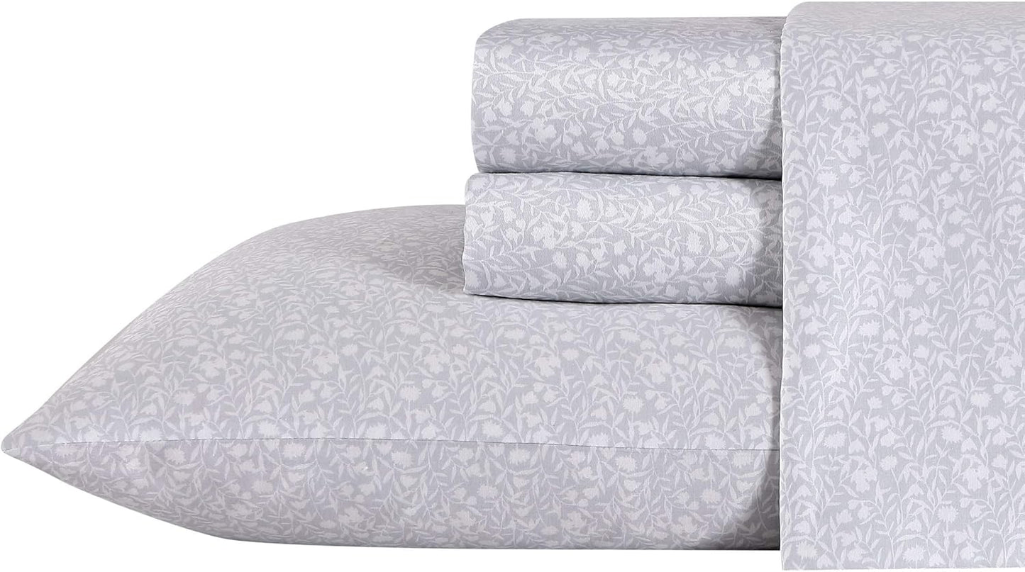 King Sheets Set - Soft Sateen Cotton Bedding for Comfort