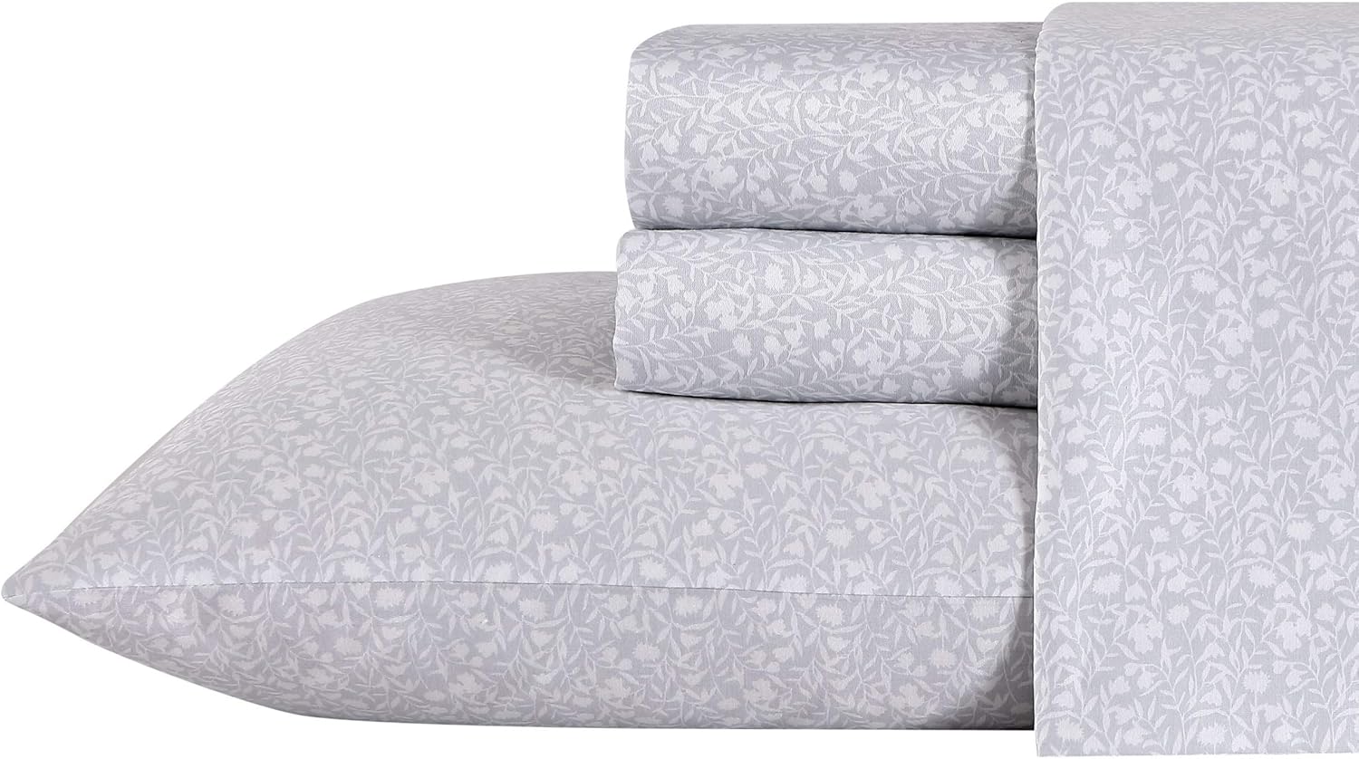 King Sheets Set - Soft Sateen Cotton Bedding for Comfort
