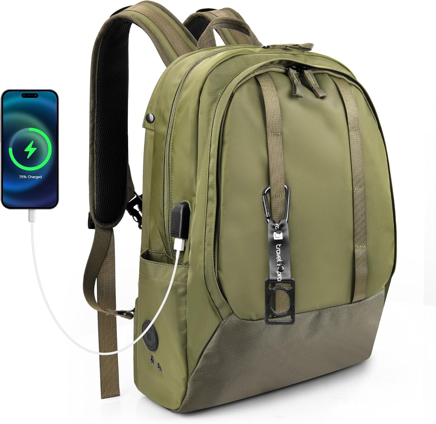 Travel Laptop Backpack with USB Port for Business & College