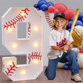Marquee Numbers Baseball Birthday Decorations 3ft Light Up Number 9