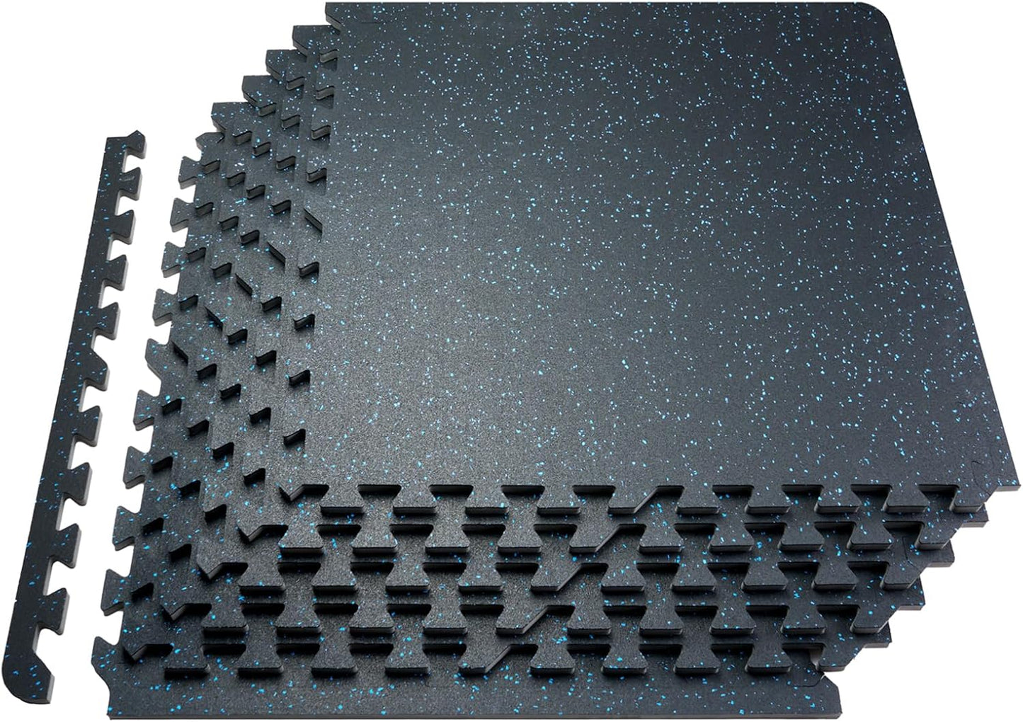 VEVOR Gym Flooring Mats - Durable Interlocking Exercise Tiles
