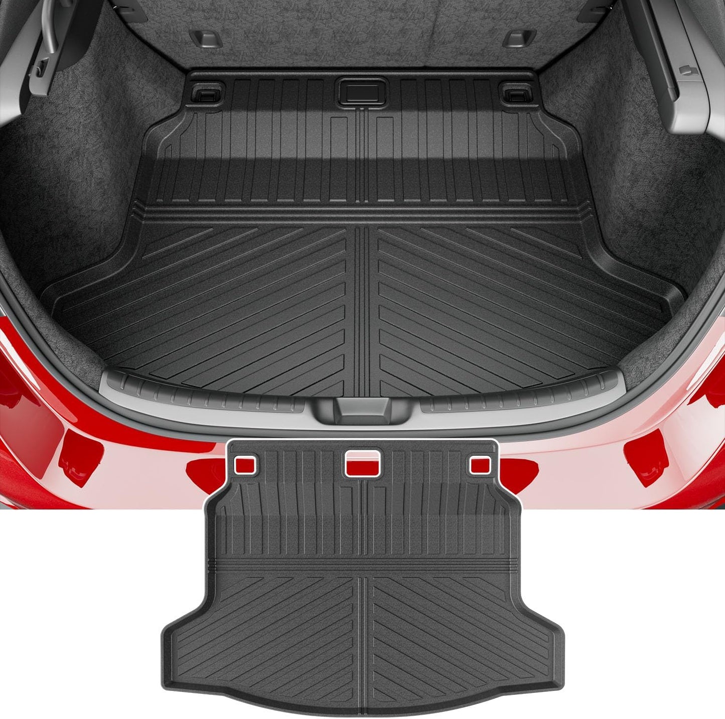 Trunk Mat for 2022-2025 Honda Civic Hatchback by powoq
