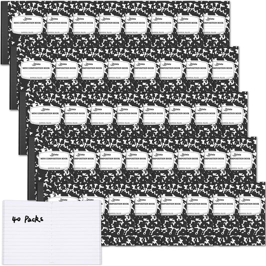 Dynta Mini Composition Notebooks Bulk: Portable & Durable!