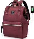 Laptop Backpack for Women Men 14 in with USB Port - Everyday Travel