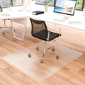 Large Office Chair Mat for Hardwood Floor 40 x 48 - Clear Desk Mat