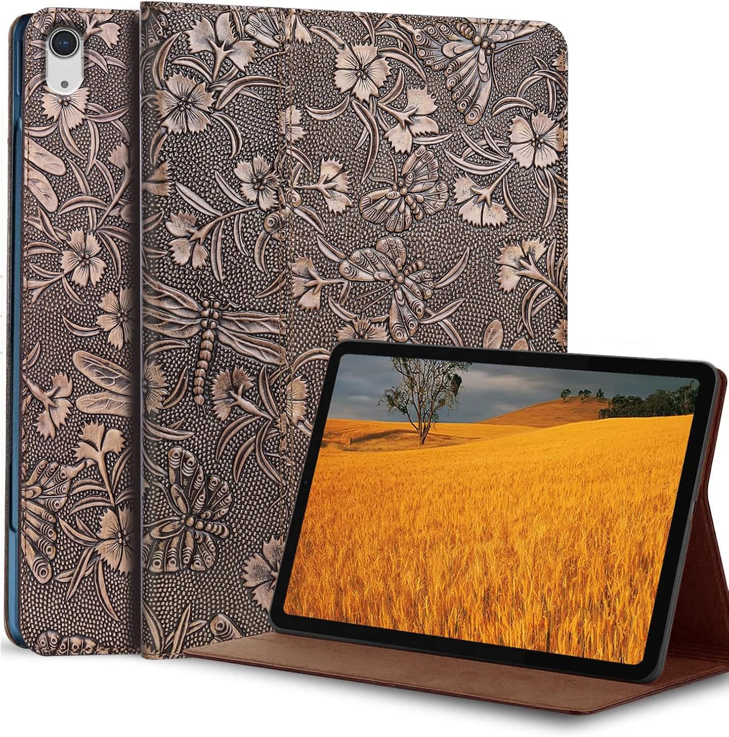 Gexmil Leather Case for iPad 11th & 10th Generation Devices