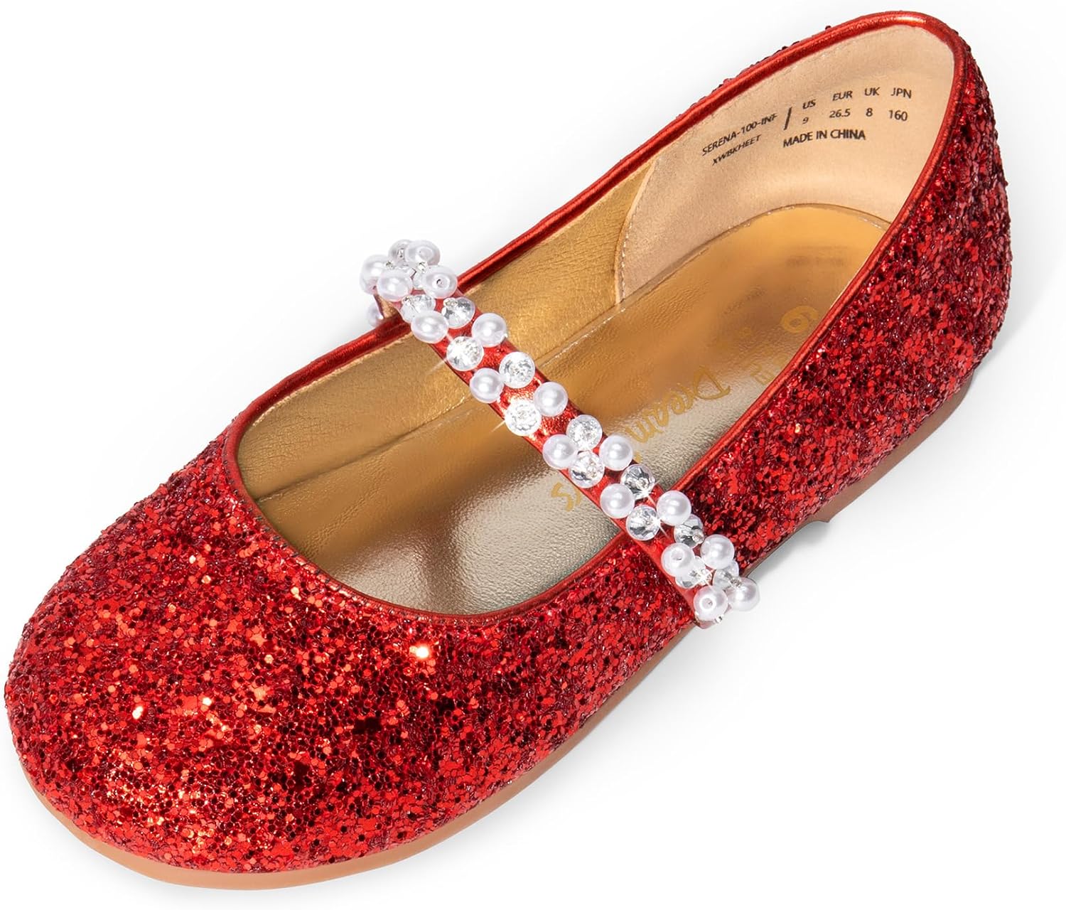 DREAM PAIRS Girls Mary Jane Dress Shoes for Weddings and Parties