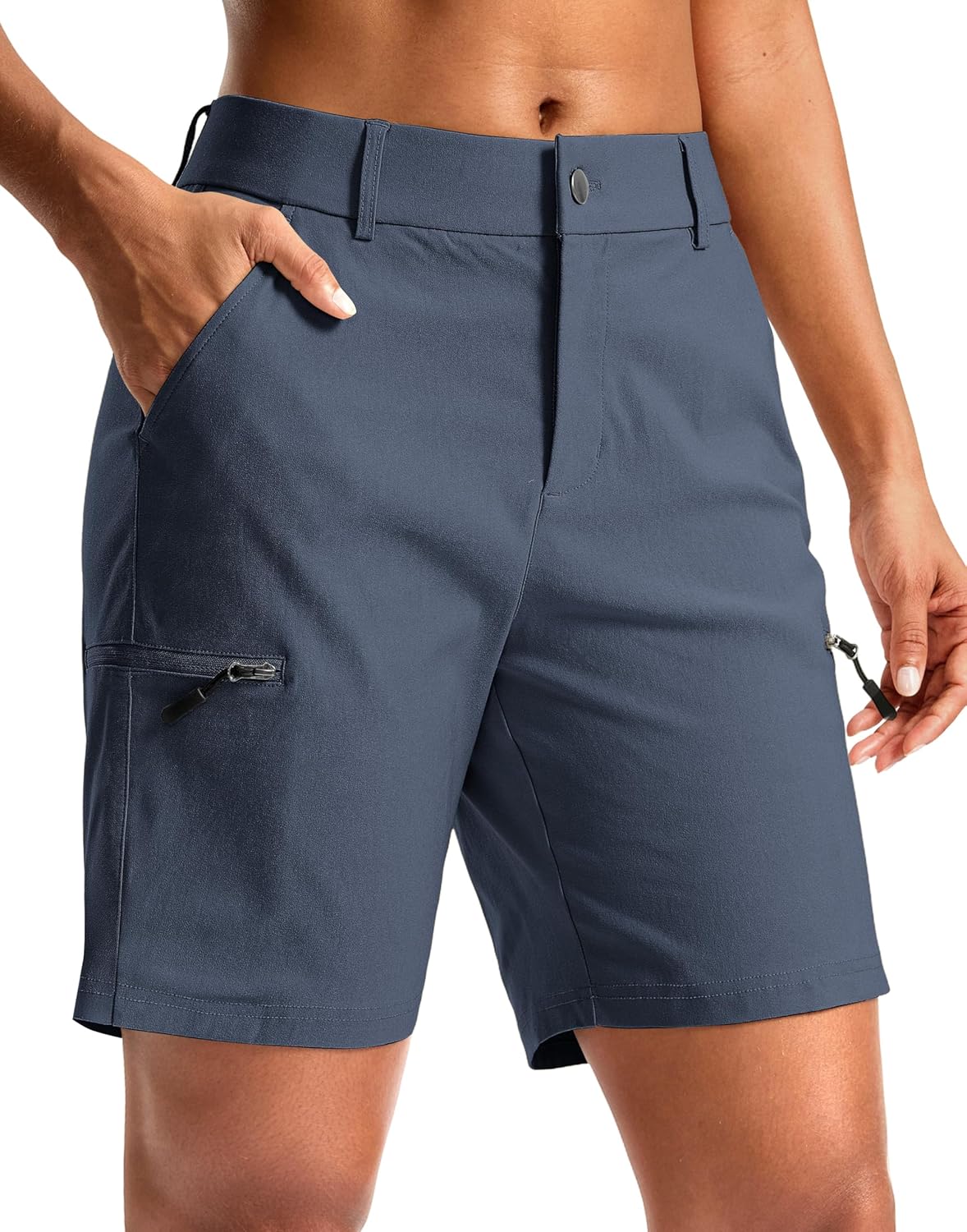 G Gradual Women's 7in Hiking Cargo Shorts for Outdoor Adventures