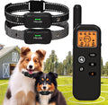 Wireless Dog Fence System for 2 Dogs - Portable 2-in-1 Trainer