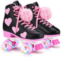 Classic Light Up Roller Skates for Girls and Women for Fun Rides