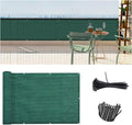 SUNLAX Custom Size 3x13 Dark Green Fence Privacy Screen - Heavy Duty