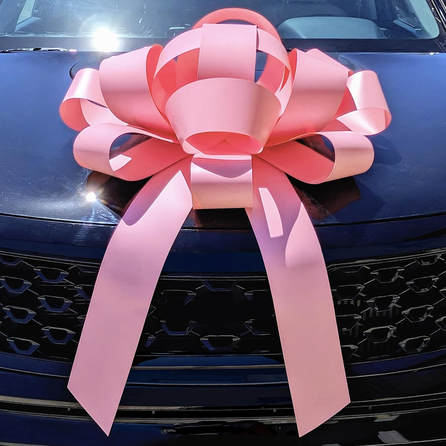 CarBowz Big Car Bow - Jumbo 47 Inch Weather Resistant Vinyl Bow