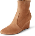Wedge Ankle Boots for Women - Comfortable Everyday Wedge