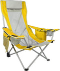 Kijaro Beach Sling Chair with Cooler Pocket - Comfortable Foldable
