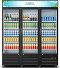 BODEGACOOLER Commercial Merchandiser Refrigerator - 3 Glass Door