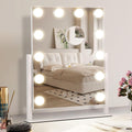 Vanity Makeup Mirror with Lights 3-Color Modes - Compact 14.6in