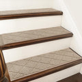 COSY HOMEER Edging Stair Treads Non-Slip Carpet Mat 28in x 9in - Safe