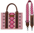 Wrangler Purse Aztec Tote Bag for Women - Roomy Western Style