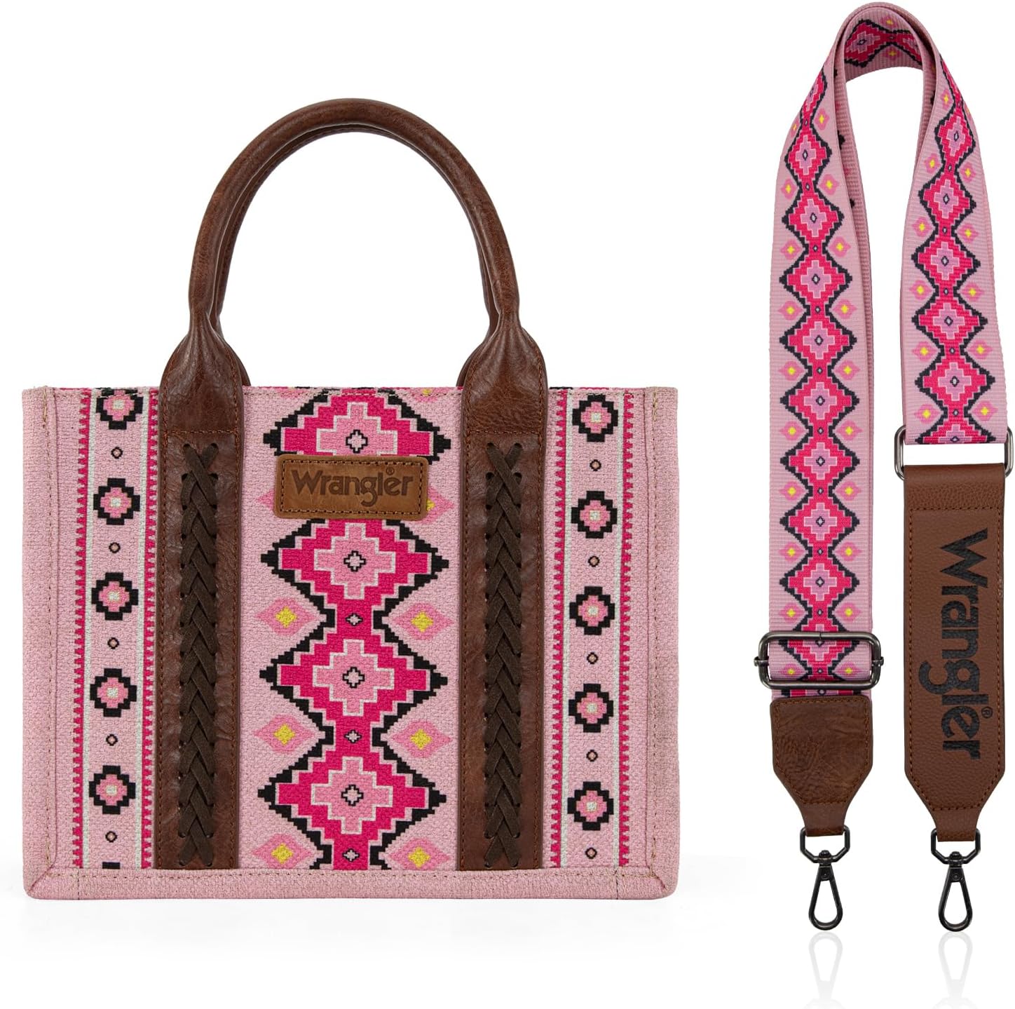 Wrangler Purse Aztec Tote Bag for Women - Stylish Hobo Handbag
