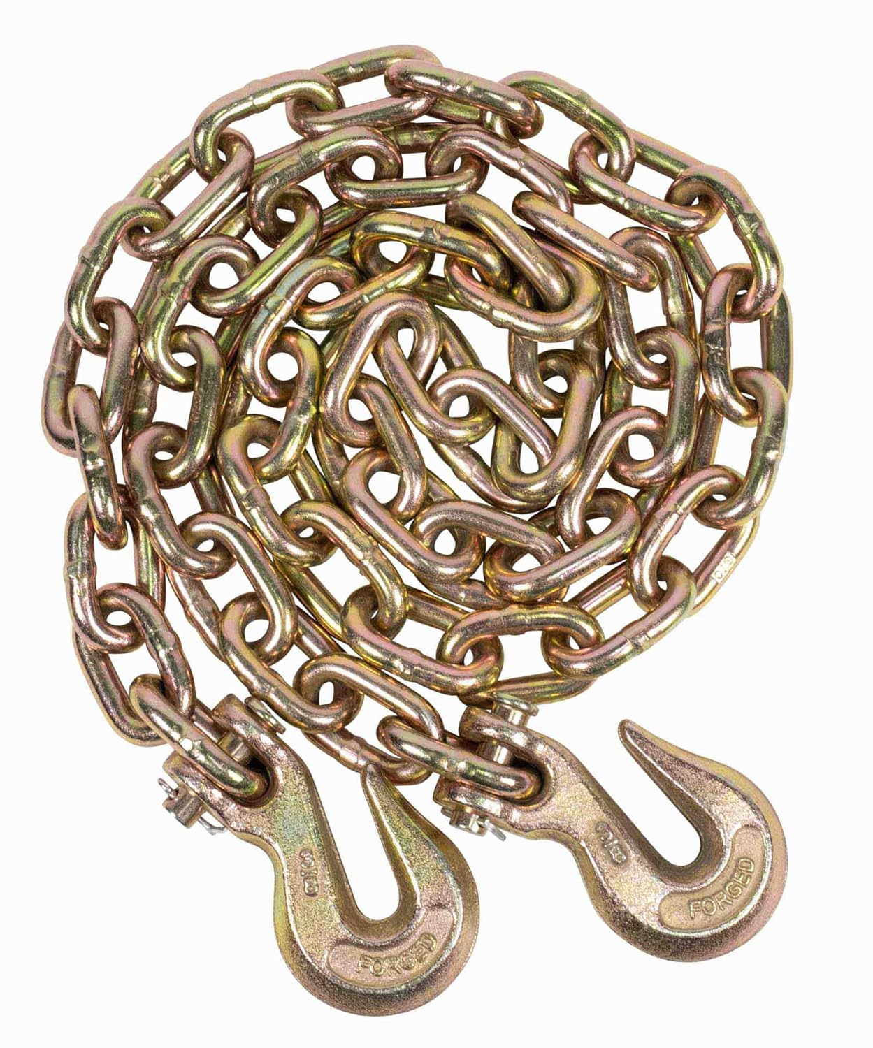 3/8 Inch x 20 FT Grade 70 Binder Chain with Clevis Hooks