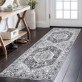 KOZYFLY 2 ft x 6 ft Runner Rug - Washable Non Slip Hallway Runner