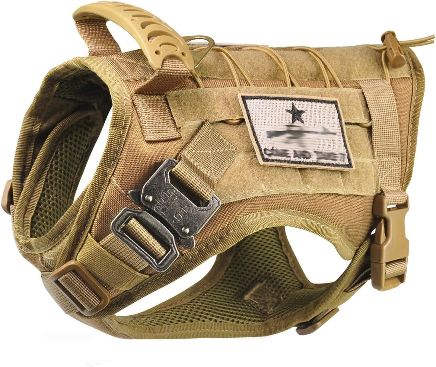 Tactical Service Dog Vest Harness for Outdoor Training Needs