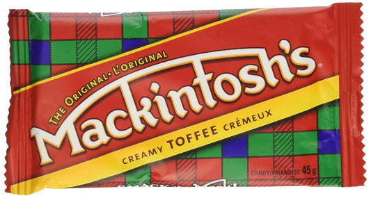 Mackintosh Toffee Bars - Classic Canadian Treat in 12 Pack