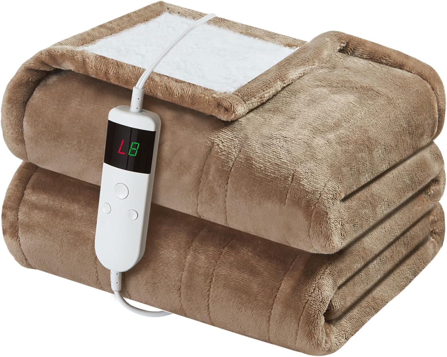 Electric Heated Blanket Throw 50ft'x60ft' for Cozy Comfort