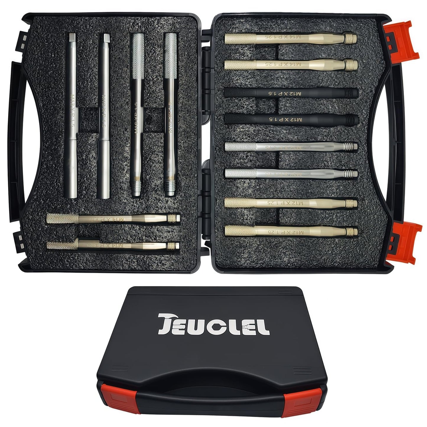 14Pcs Wheel Stud Alignment Pin Set by JEUCLEL for Vehicles