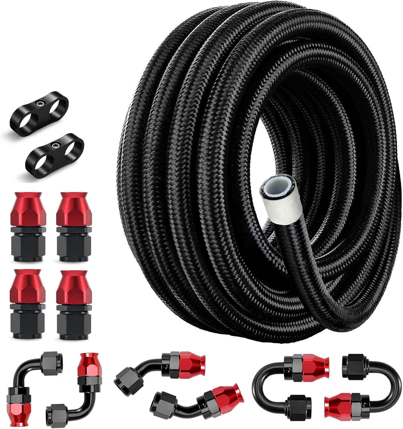 EVIL ENERGY 8AN PTFE Fuel Line Kit for High Pressure Applications