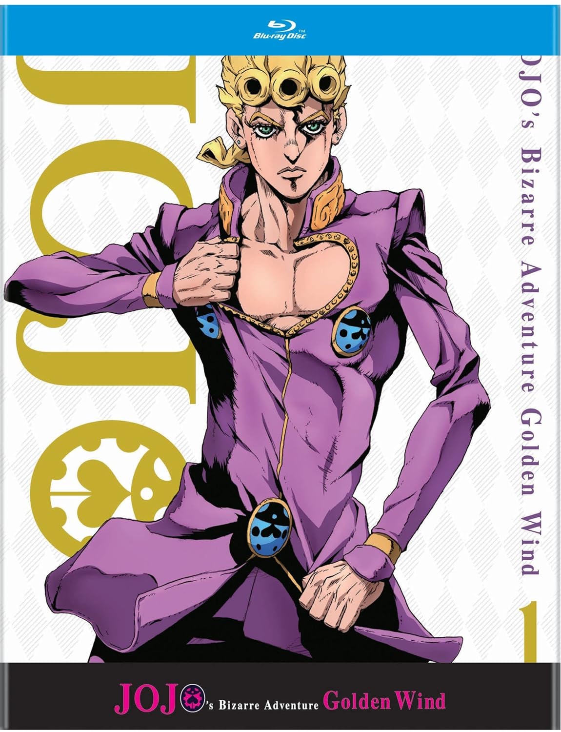 JoJo's Bizarre Adventure: Golden Wind Part 1 Limited Edition Blu-ray