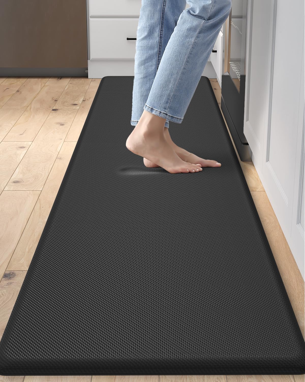 DEXI Kitchen Mat Cushioned Anti Fatigue Non Slip Waterproof Rug