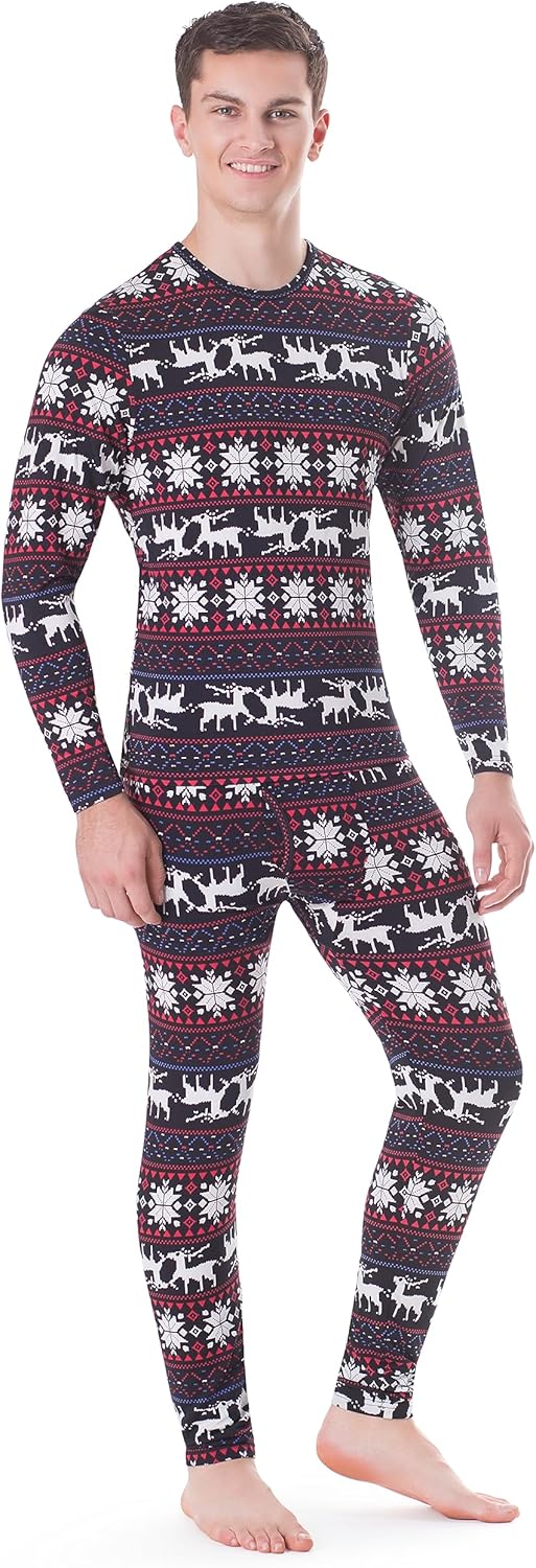 ROCKY Thermal Underwear for Men - Long Johns Set for Comfort