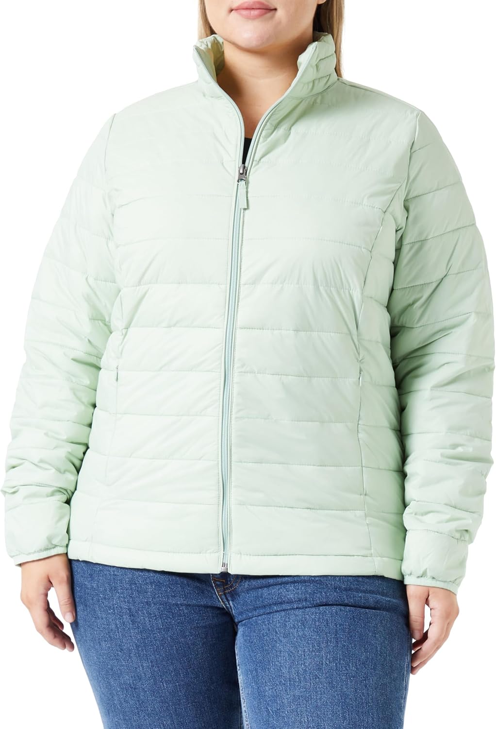 Lightweight Long-Sleeve Water-Resistant Packable Puffer Jacket
