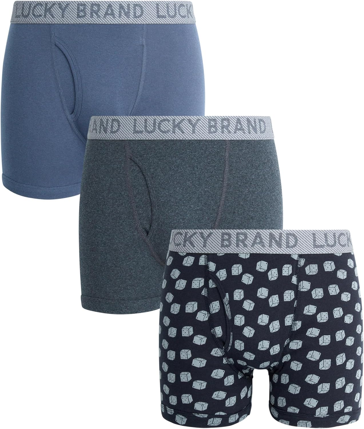 Lucky Brand Men's Boxer Briefs - Comfort Meets Style in Underwear