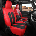 Jeep Wrangler Seat Covers 4Door JL 2018-2025 - Custom Fit Luxury