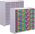 Marker Storage Organizer 2 Pack - 480 Slots Desk Holder for Art