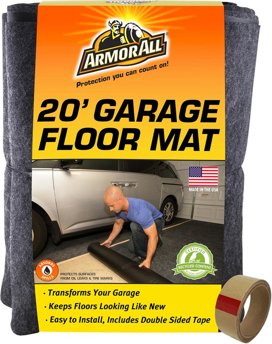 Armor All Premium Garage Floor Mat - Protects Surfaces & Transforms