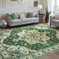 Area Rugs for Living Room 9x12 - Large Machine Washable Vintage