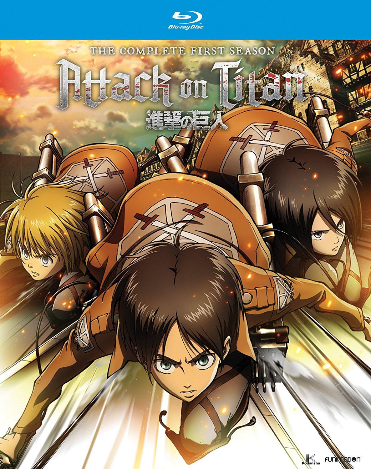 Attack on Titan Complete Season One Blu-ray Review and Features