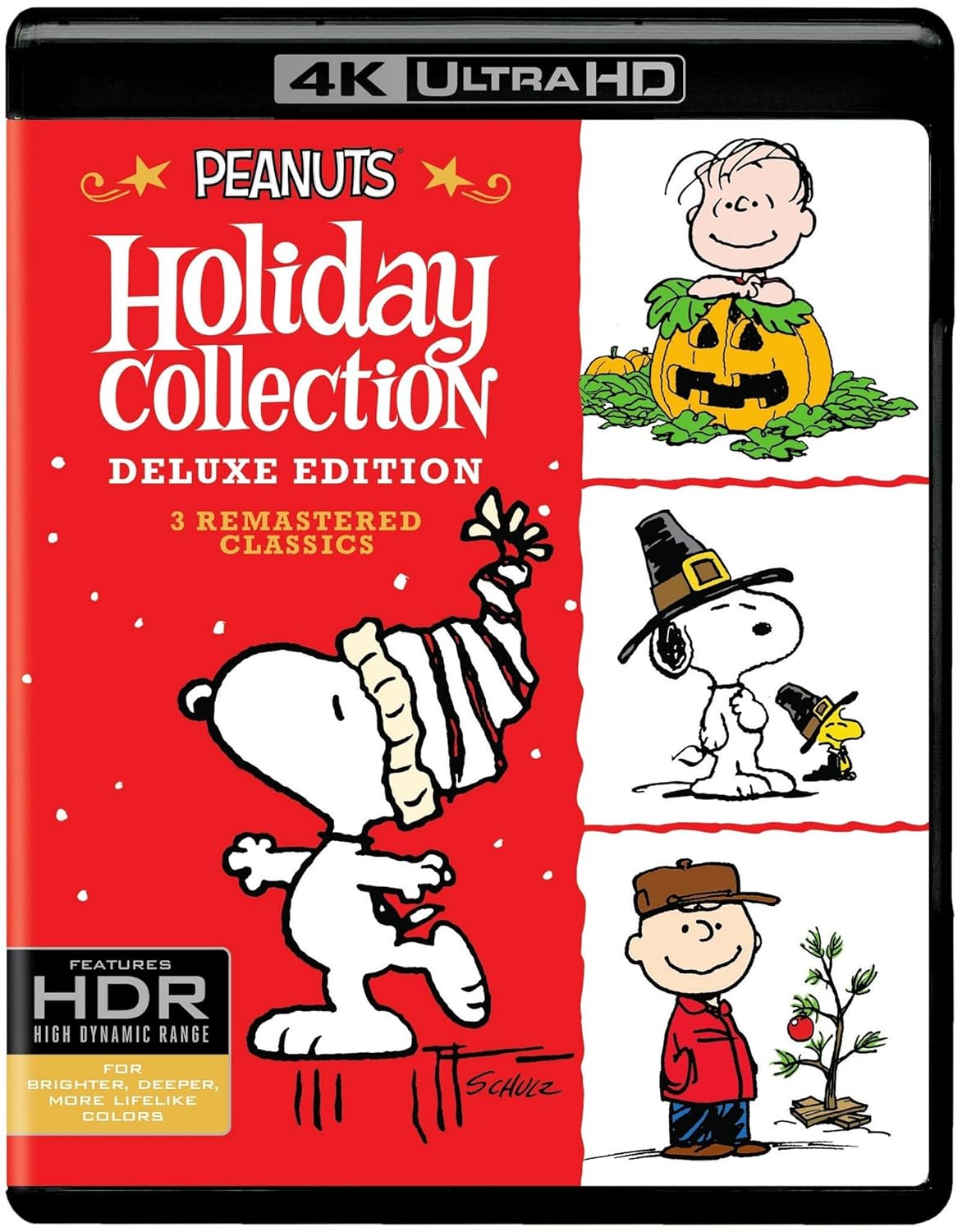 Peanuts Holiday Collection in 4K Ultra HD for Festive Fun